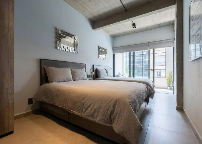 P101 Zocalo Cathedral 2bdrm 2bath Ac Rooftop * Mexico City