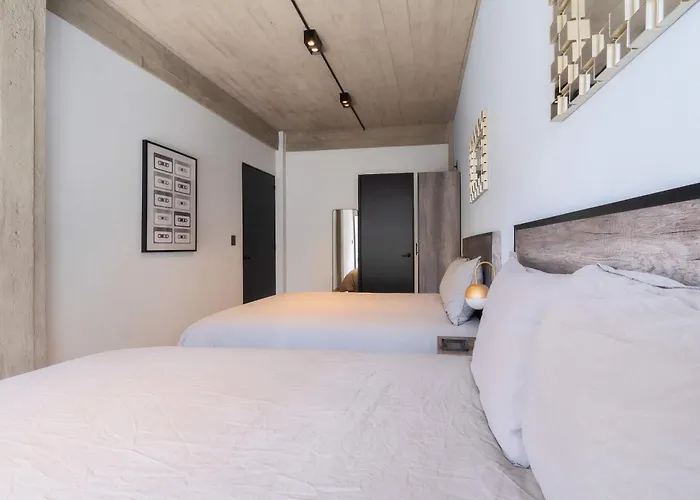 P101 Zocalo Cathedral 2bdrm 2bath Ac Rooftop Apartment *